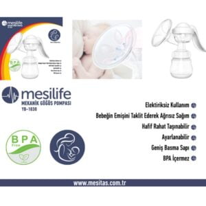 Mesilife Elektrikli Göğüs Süt Pompası YD-1132